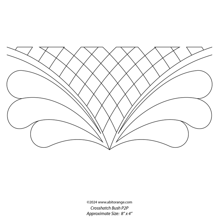 Crosshatch Bush Border