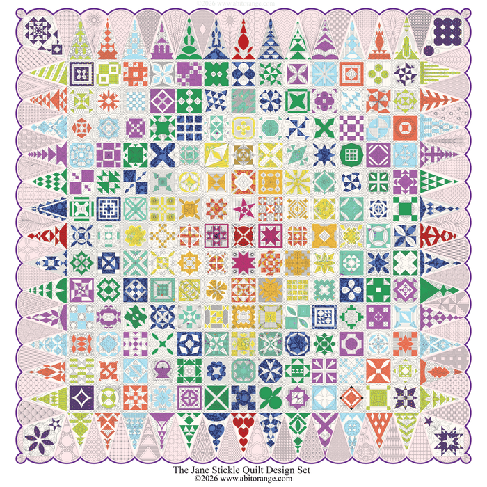 The Jane Stickle Quilting Designs Set