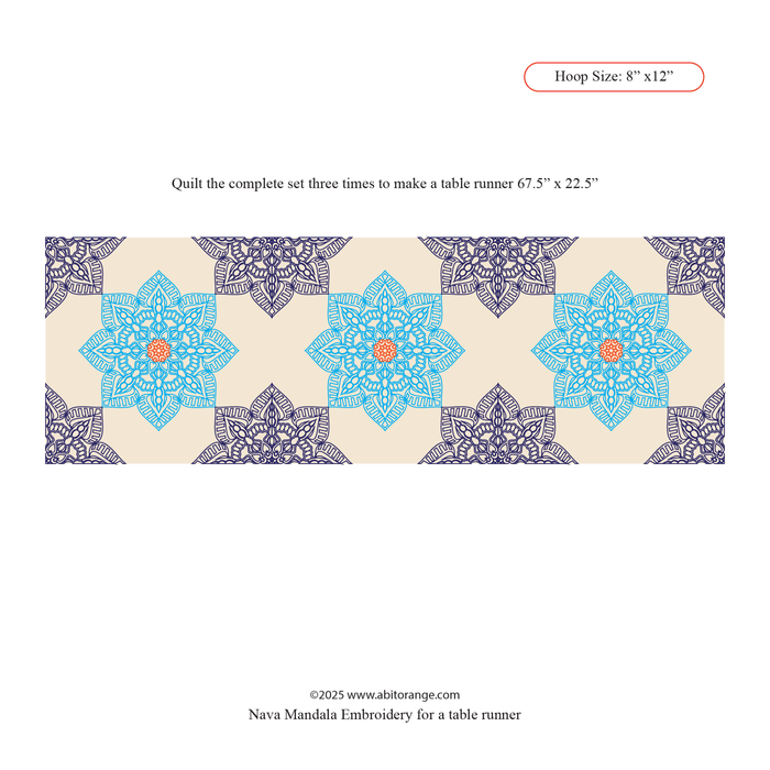 Nava Mandala [Embroidery]