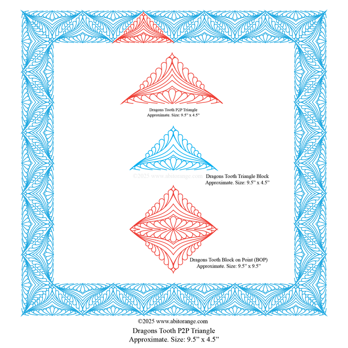 Dragons Tooth Triangles Set