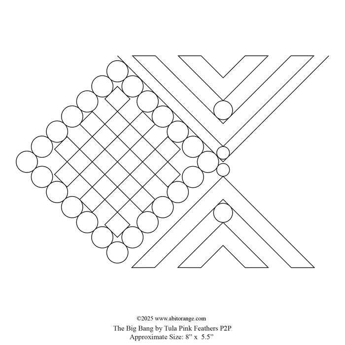 The Big Bang Feathers Border