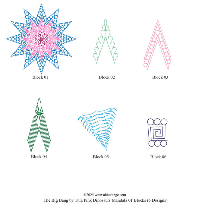 The Big Bang Mandala 01 Dinosaurs