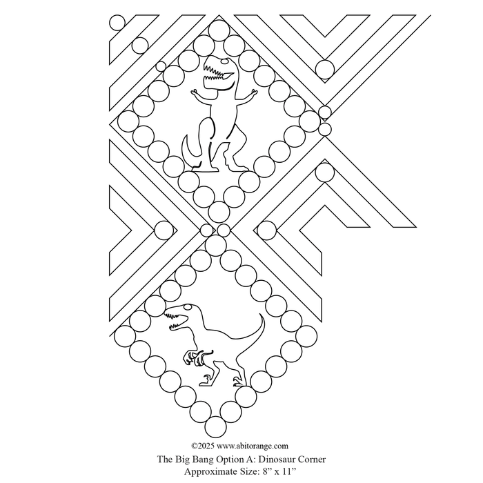 The Big Bang Dinosaur Border