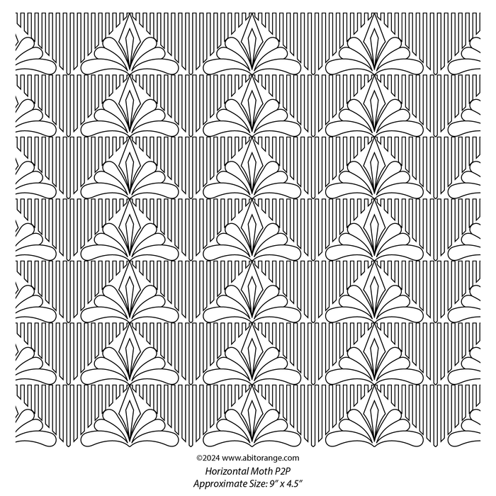 Horizontal Moth Border