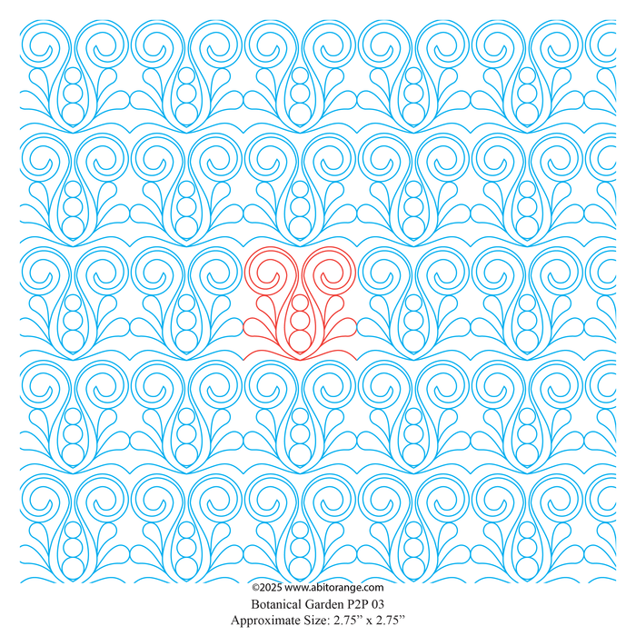 Botanical R Border 03