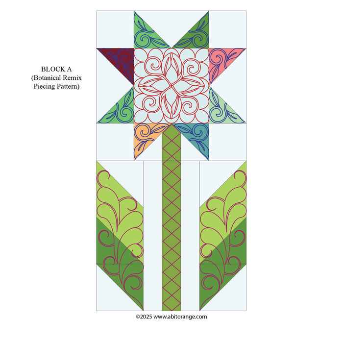 Botanical R Flower Allium