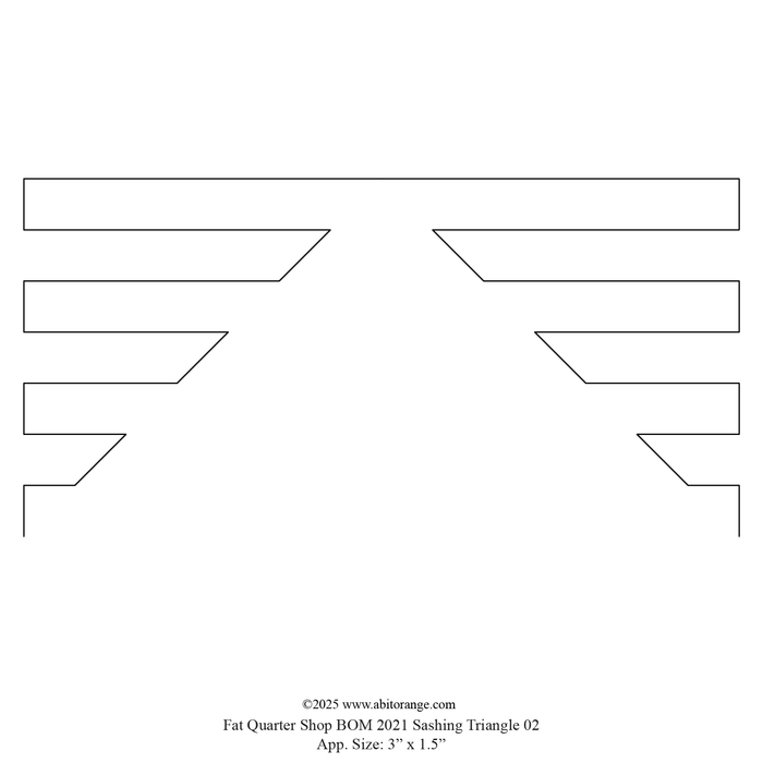 FQS BOM 2021 Sashing Triangle 02