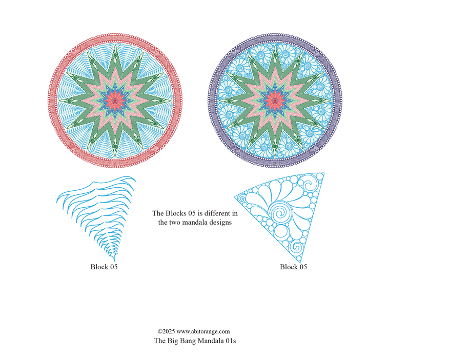 The Big Bang Mandala 01 Dinosaurs