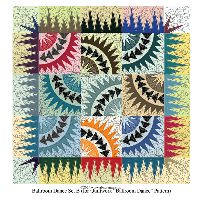Ballroom Dance by Quiltworx