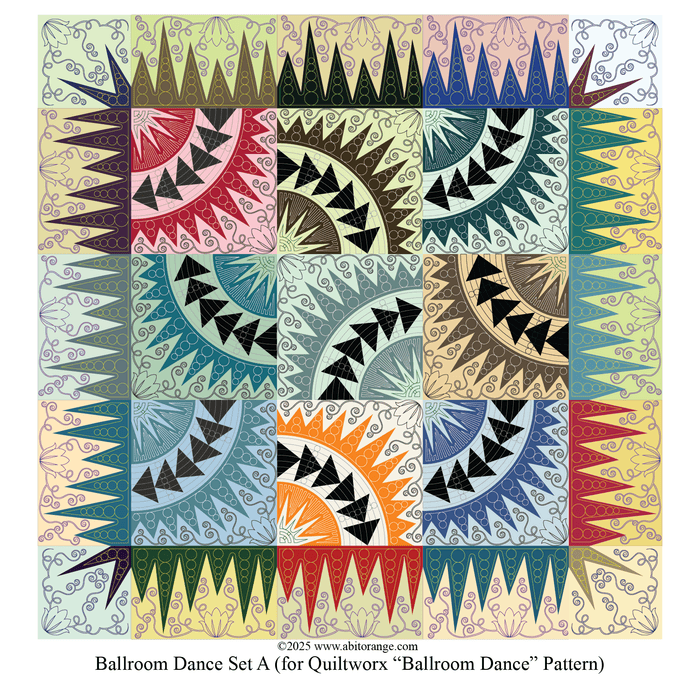 Ballroom Dance by Quiltworx