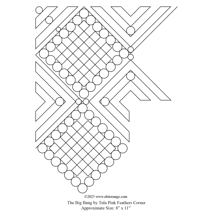 The Big Bang Feathers Border