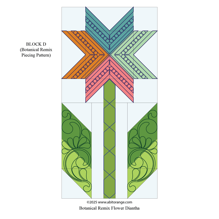 Botanical R Flower Diantha