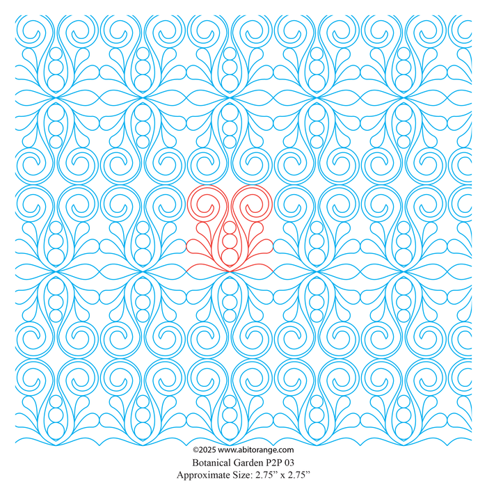 Botanical R Border 03