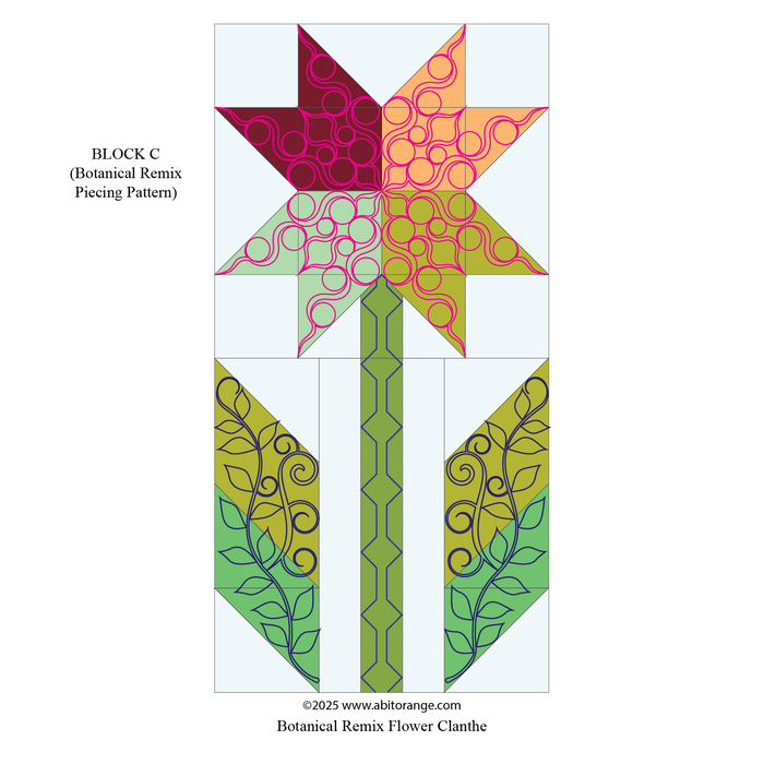 Botanical R Flower Clanthe