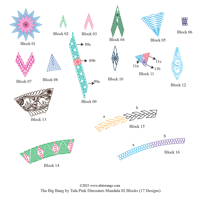 The Big Bang Mandala 02 Dinosaurs