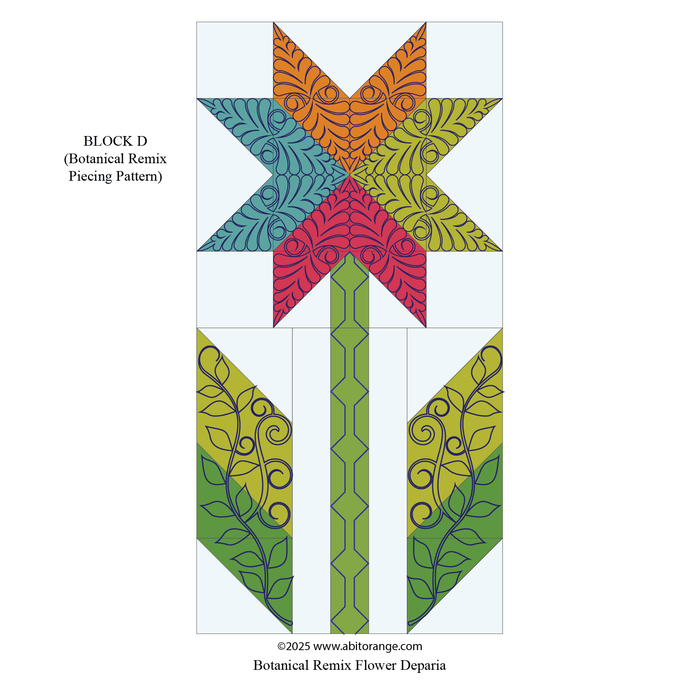 Botanical R Flower Deparia