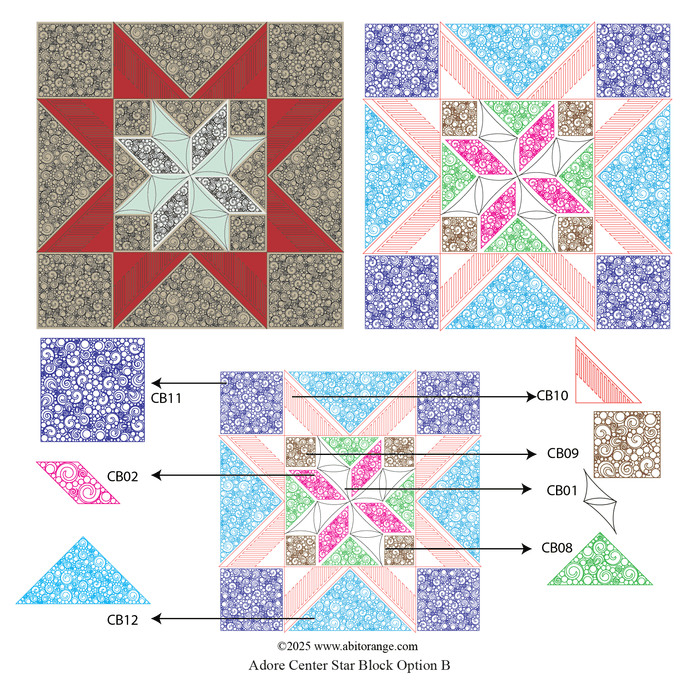 Adore Center Block B Set