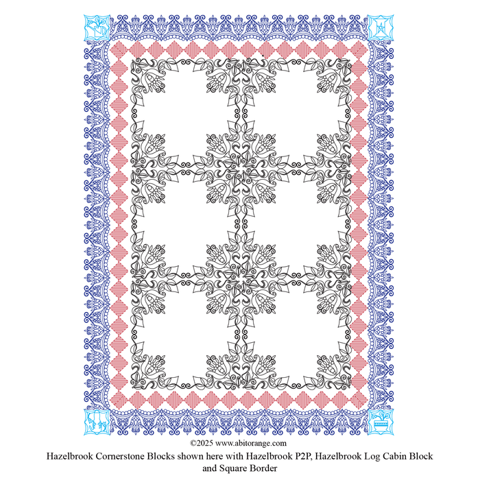 Hazelbrook Log Cabin Block Set