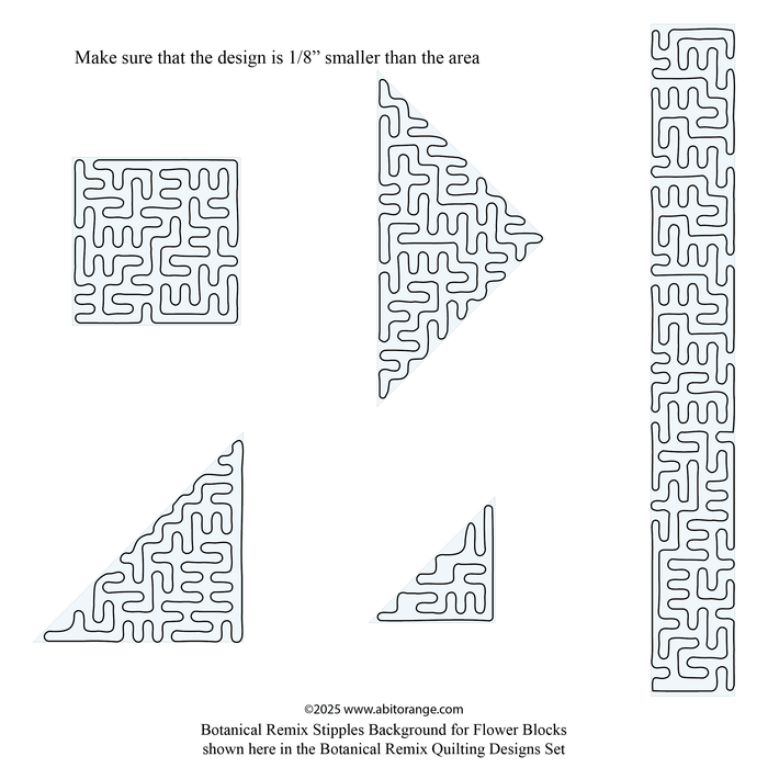 Botanical R BG Stipples