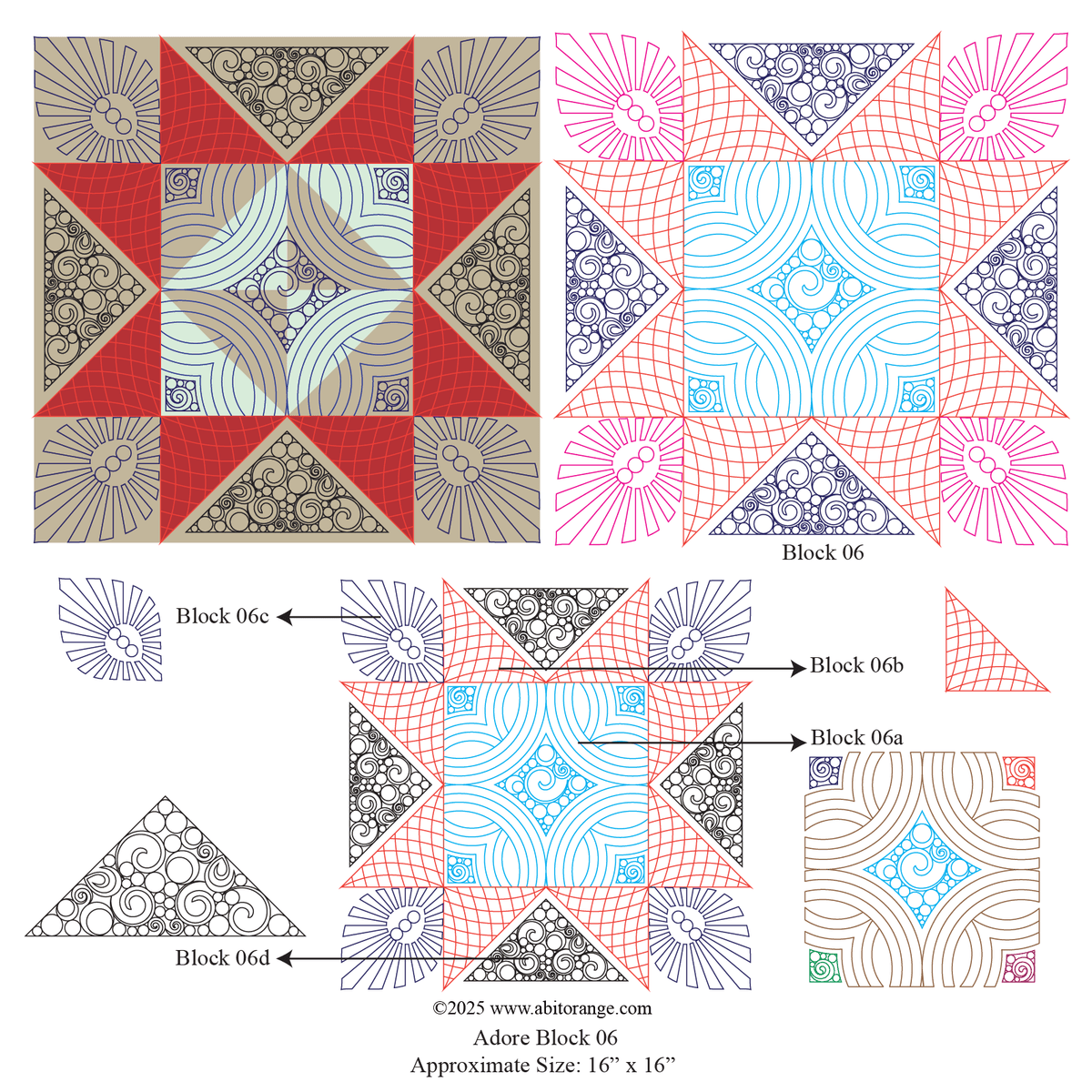 Adore Block 06 — A Bit Orange