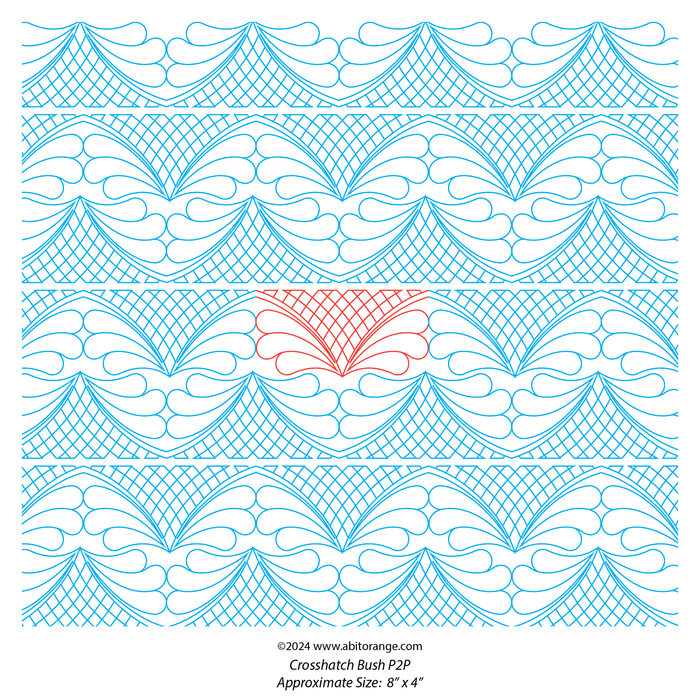 Crosshatch Bush Border