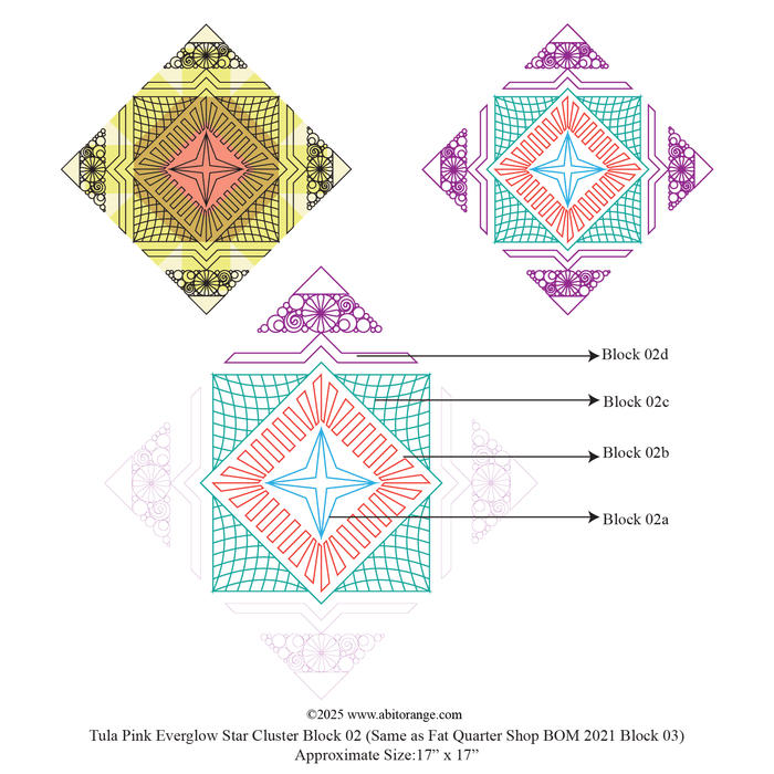 Tula Pink Everglow Star Cluster