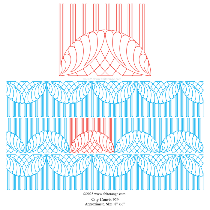 City Court Border Set