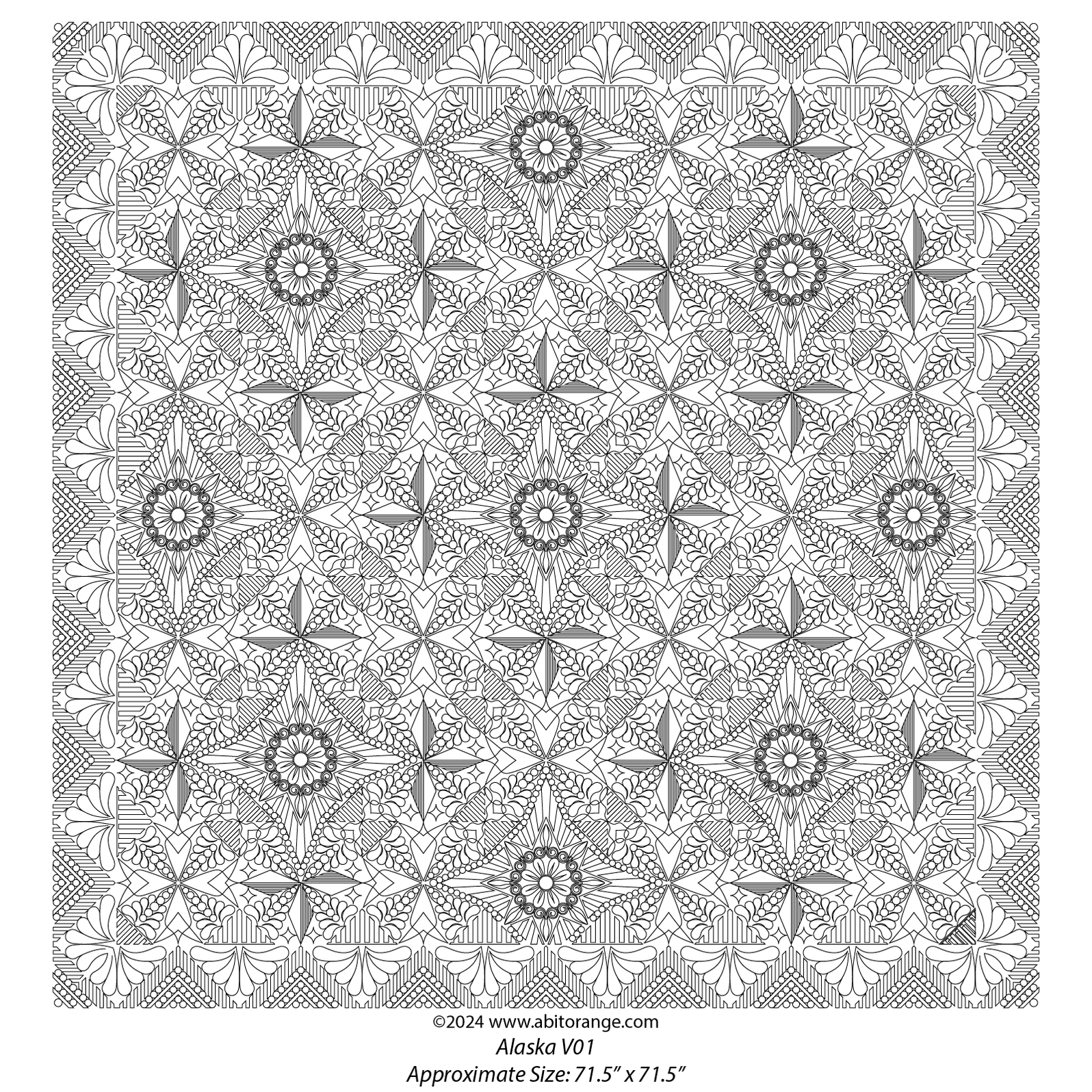 Alaska Quilt Pattern digital quilting designs for longarm machines — A ...
