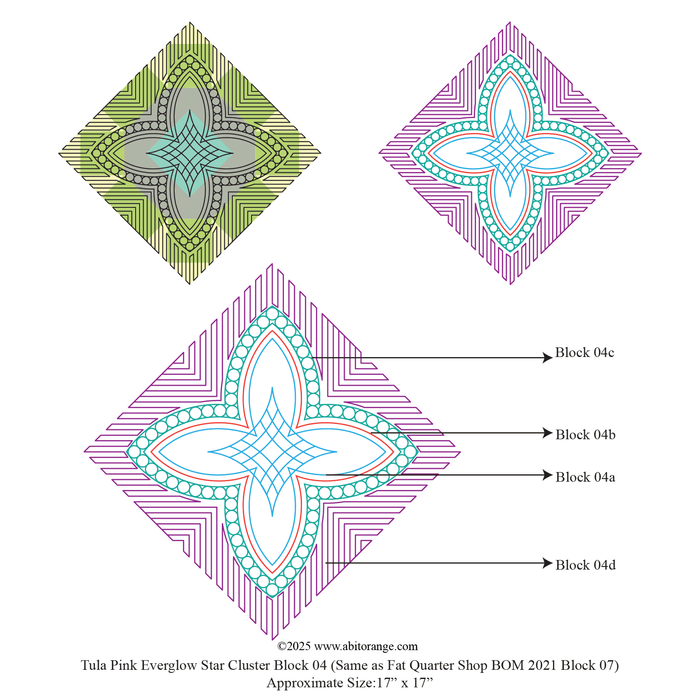 Tula Pink Everglow Star Cluster