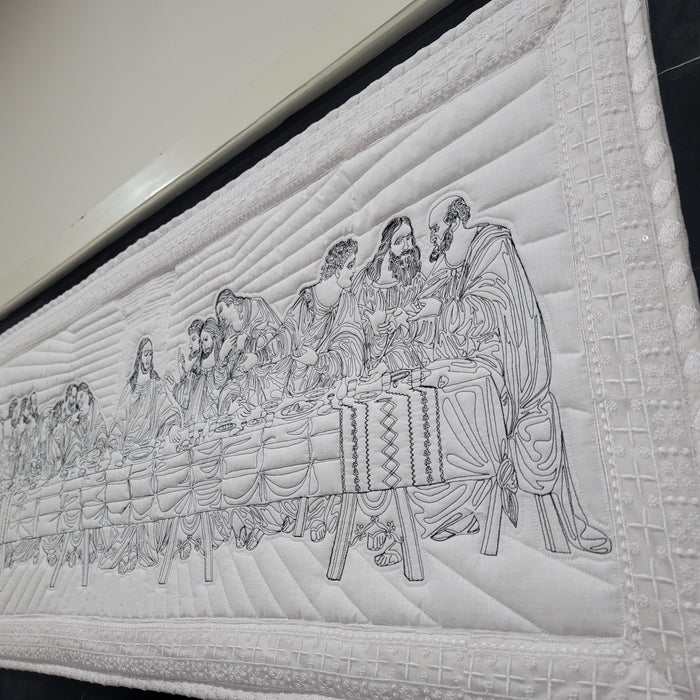 The Last Supper (Embroidery on Longarm Version)