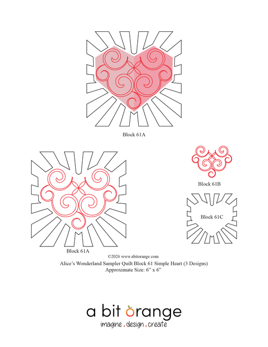 Alice's Wonderland Blocks Set