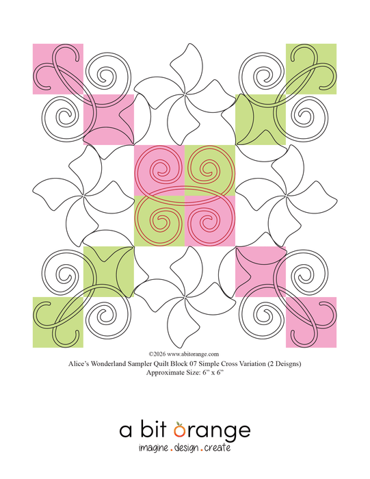 Alice's Wonderland Blocks Set