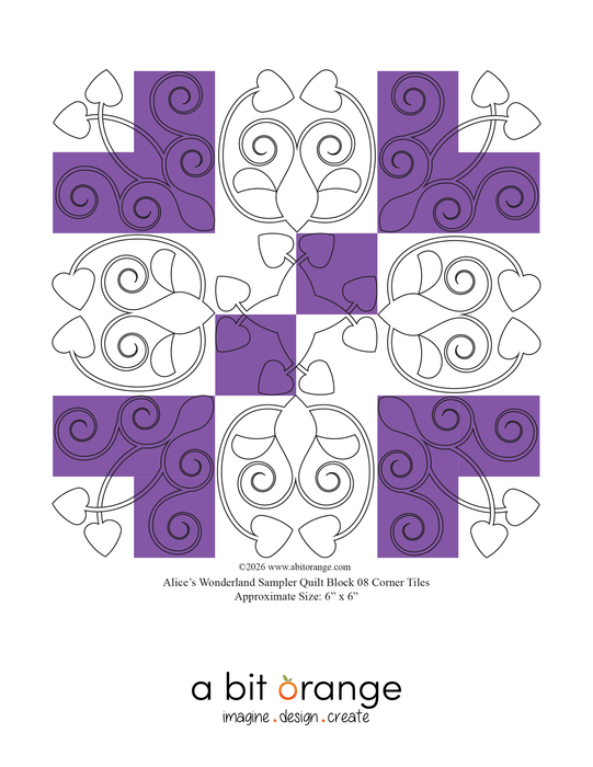 Alice's Wonderland Blocks Set