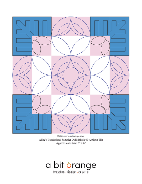 Alice's Wonderland Blocks Set