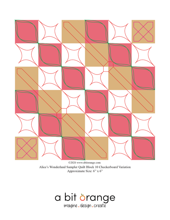 Alice's Wonderland Blocks Set