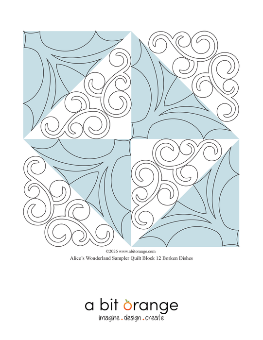 Alice's Wonderland Blocks Set