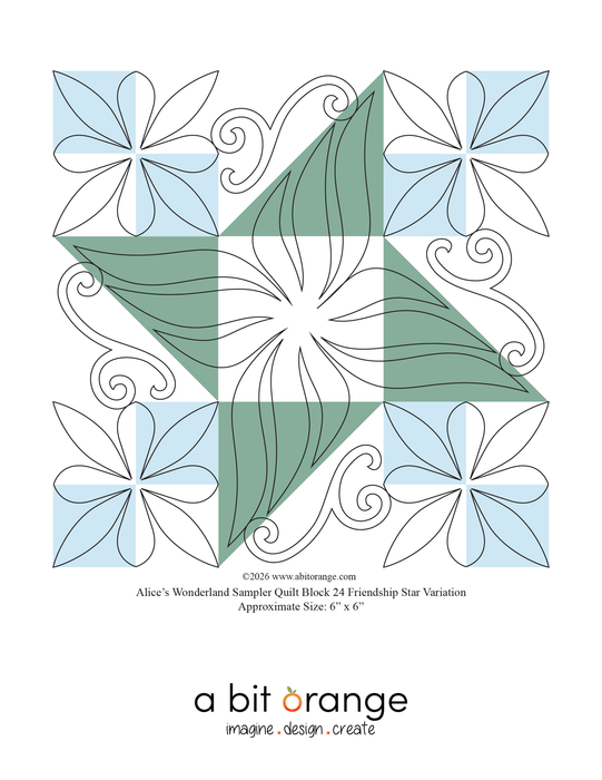 Alice's Wonderland Blocks Set