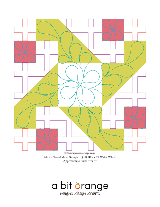 Alice's Wonderland Blocks Set