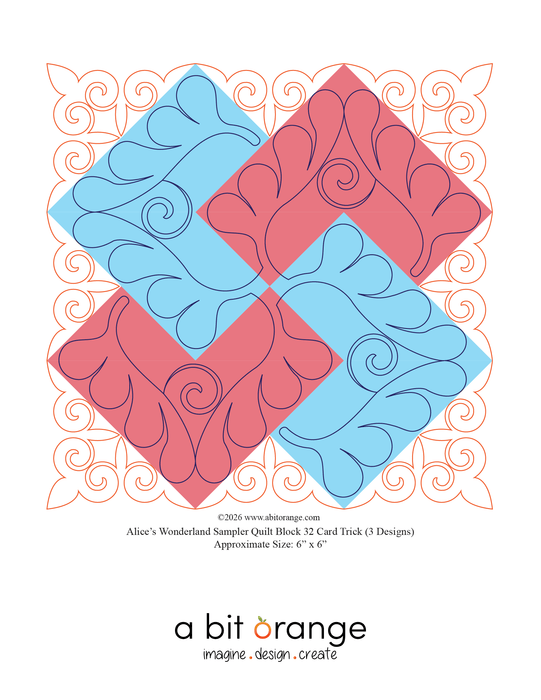 Alice's Wonderland Blocks Set