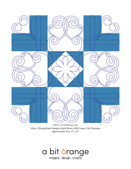 Alice's Wonderland Blocks Set