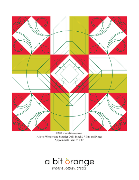Alice's Wonderland Blocks Set