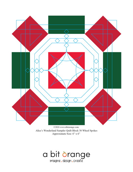Alice's Wonderland Blocks Set