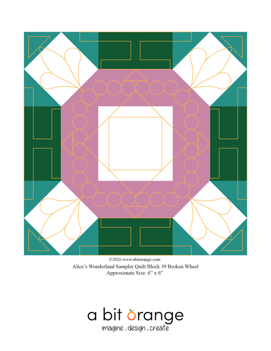 Alice's Wonderland Blocks Set