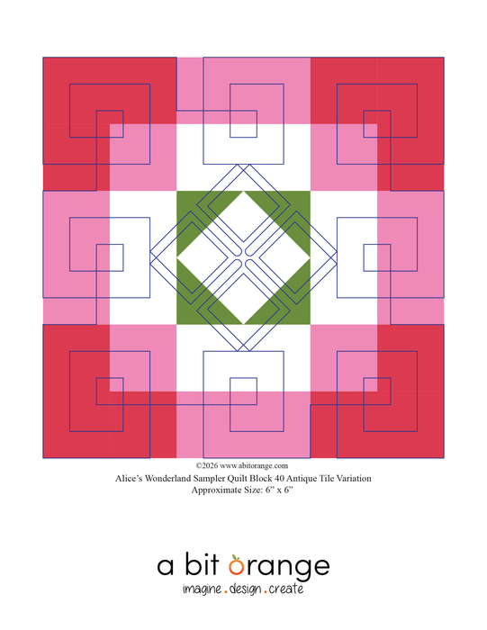 Alice's Wonderland Blocks Set