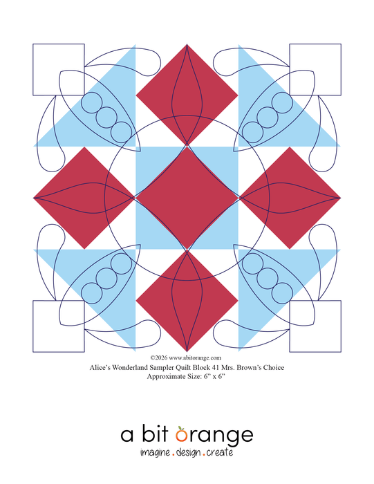 Alice's Wonderland Blocks Set