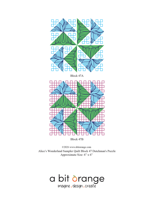 Alice's Wonderland Blocks Set