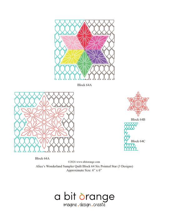 Alice's Wonderland Blocks Set