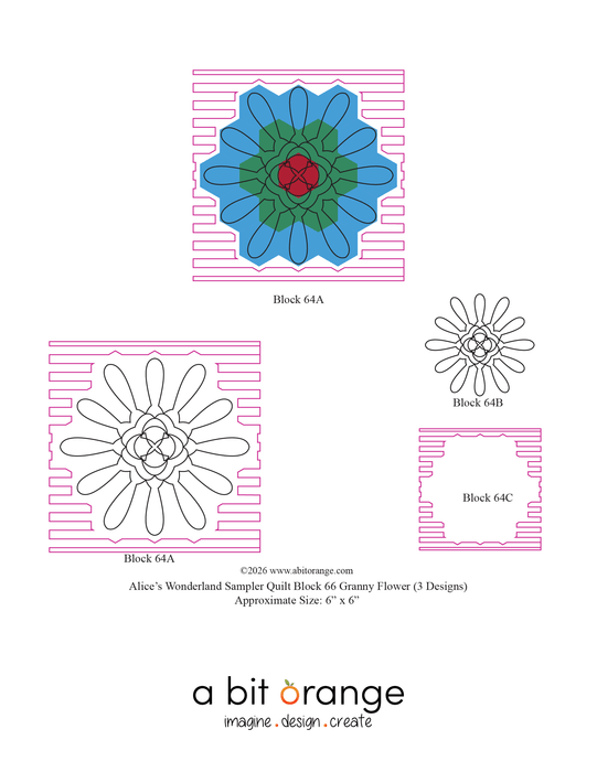 Alice's Wonderland Blocks Set
