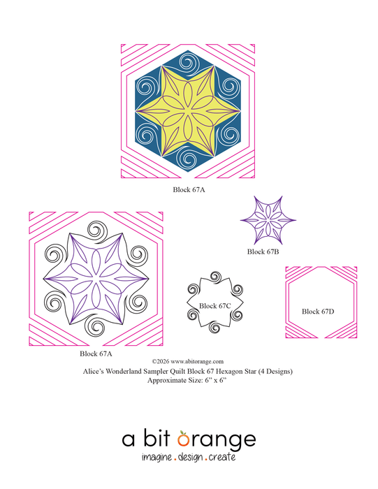 Alice's Wonderland Blocks Set