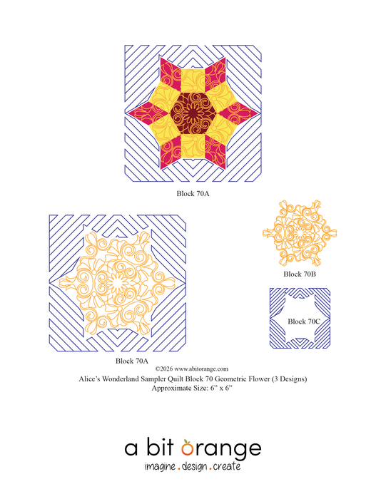 Alice's Wonderland Blocks Set